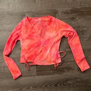 outdoor voices tissue weave wrap